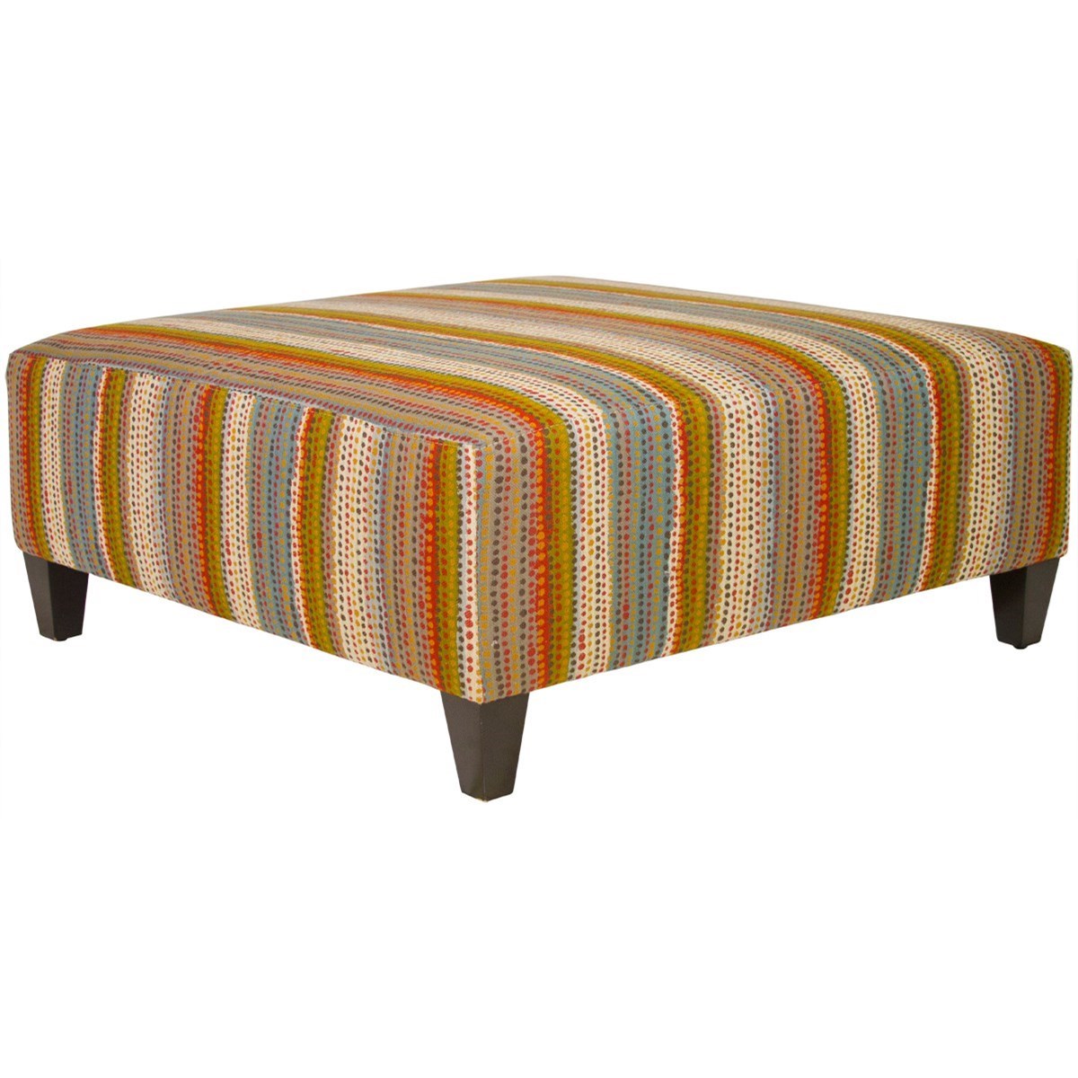 Large square 2025 cocktail ottoman